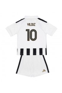 Juventus Kenan Yildiz #10 Babyklær Hjemme Fotballdrakt til barn 2026-27 Korte ermer (+ Korte bukser)